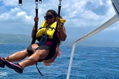 Parasailing Experience in Montego Bay - The Views: Reefs, Coastline, and Those Mountains Beyond