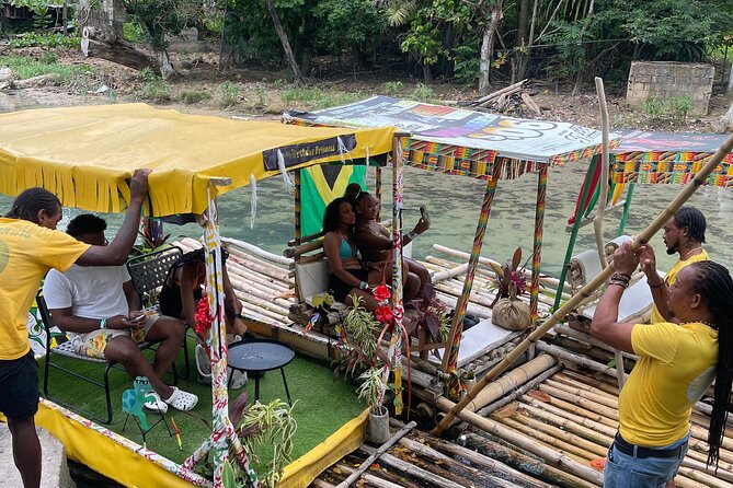 Private Bamboo Rafting in Montego Bay - The limestone massage stop: optional, local, and actually useful