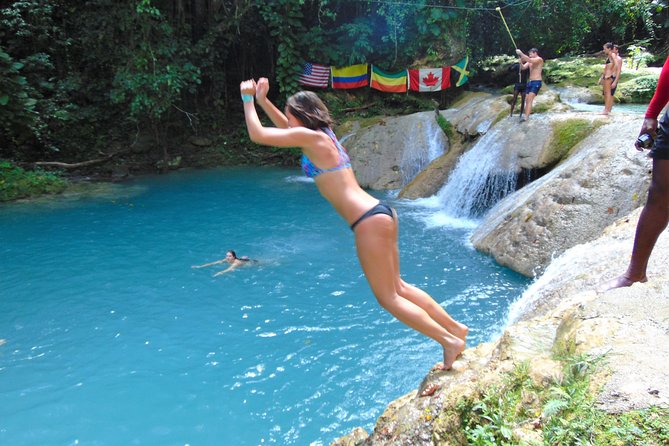 Private Blue Hole & Secret Falls Day Trip plus Shopping from Montego Bay Hotels - The north-coast drive: plantation-house views plus Discovery Bay and Ocho Rios