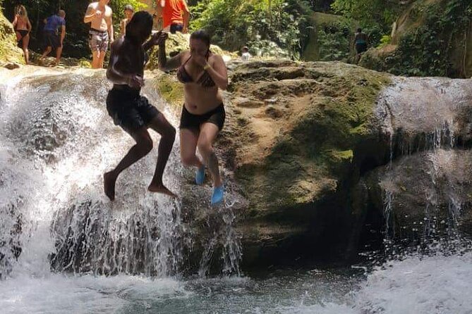 Private Blue Hole Tour from Montego Bay - Tarzan rope swing and cliff jumping: how to enjoy the thrills safely
