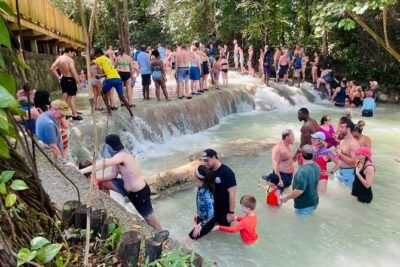 Private BOB Marley's 9miles Tour & Dunn’s River Falls Experience - Dunn’s River Falls: the human-chain climb and the cool-off options