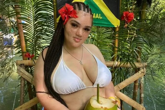 Private Cultural Bamboo Rafting & Limestone Massage in Montego Bay - Stepping onto the handcrafted bamboo raft