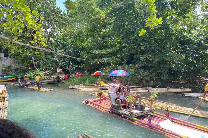 Private Dunn's River and Bamboo Rafting Combo from Ocho Rios - Pickup, A/C van, and how this stays on schedule