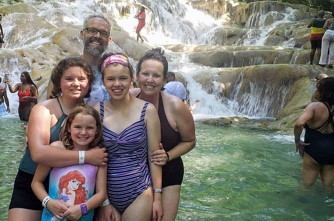 Private Dunns River Falls and Blue Hole from Montego Bay Tour - Stop 1: Dunn’s River Falls and Park in a Way That Lets You Choose Your Effort