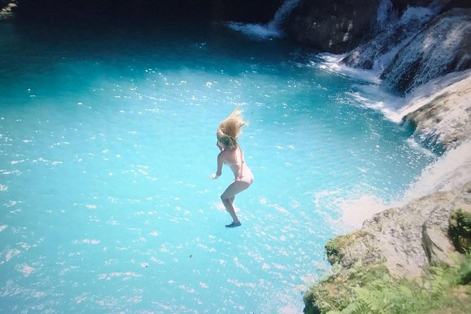 [PRIVATE] Dunn's River Falls, Blue Hole & Secret Falls w/Entrance - Secret Falls: a calmer top-of-falls swim and rope-swing energy