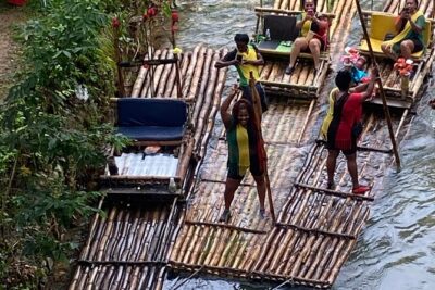 Private Lethe Rafting Tour ( Transportation not included) - Your bamboo raft ride: music, calm water, and a possible swim