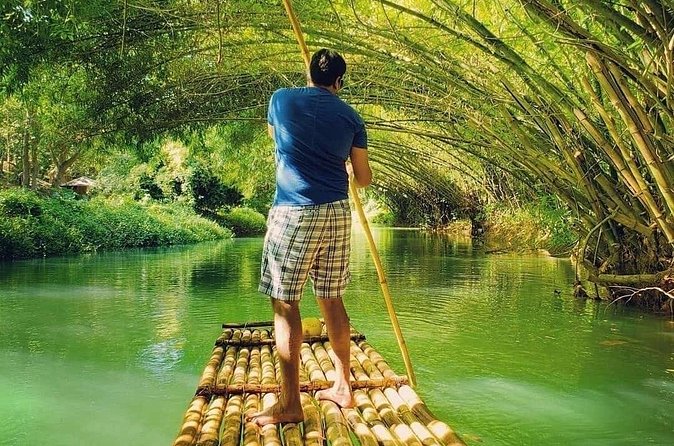 Private Martha Brae Bamboo Rafting Tour with Private Transfer - Boarding the 30-Foot Bamboo Raft: Captain Stories and the Ride Pace