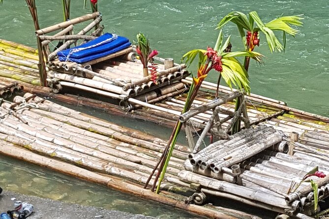 Private River Bamboo Raft with Limestone Foot Massage in Montego Bay - Your guide experience: Cavaun, Mario, and music on the water