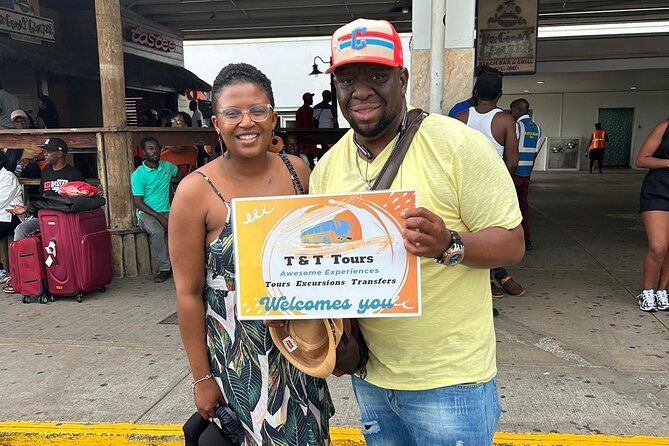 Private Transportation to and from Montego Bay Airports or Hotels - Meet Your Driver: Confirmation, Phone Call, and the T&T Tours Sign