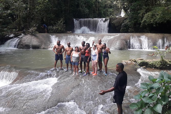 Private YS Falls Tour from Montego Bay - Getting there in comfort: pickup and the tractor-pulled shuttle