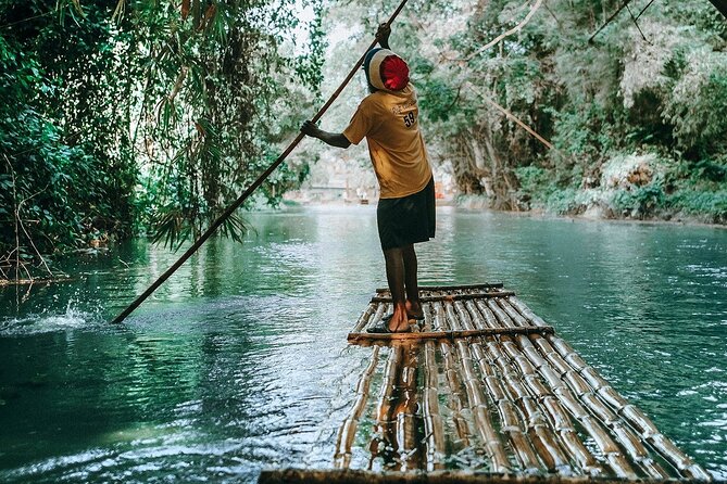 Rio Nuevo Bamboo River Rafting & Dunn's River Falls - A 2-in-1 North Coast day from Montego Bay that saves your schedule