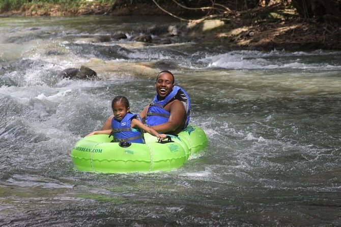 River Tubing with Private Transportation from Montego Bay - Helmets, life vests, and a raft setup that keeps things easy