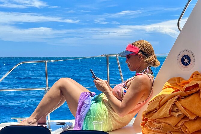 Sail Away in Montego Bay on a Private Catamaran - Captain Peter and the crew touch: safety plus fun