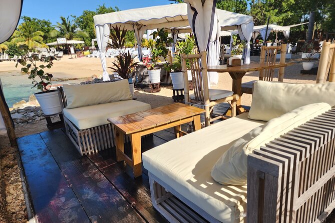 VIP Oceanfront Cabana at Bamboo Beach Club in Montego Bay - Swim, Stroll, and the Beachside Massage Option