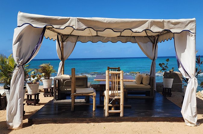 VIP Oceanfront Cabana at Bamboo Beach Club in Montego Bay - Entertainment at the Waterline: Line Dancing and Cocktail Demos