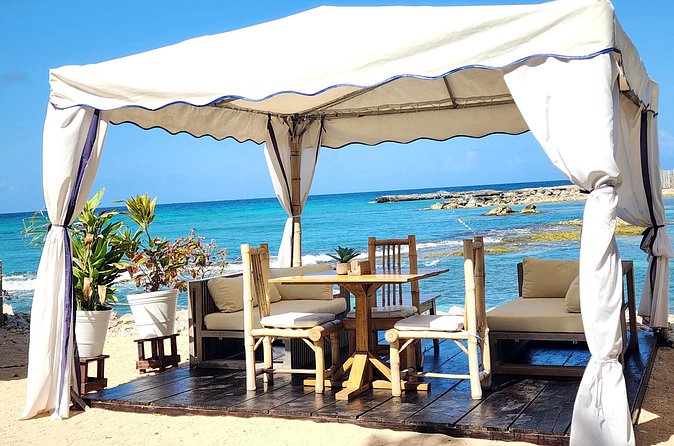VIP Oceanfront Cabana at Bamboo Beach Club in Montego Bay - Price and Value: How $550 for Up to 6 Really Works