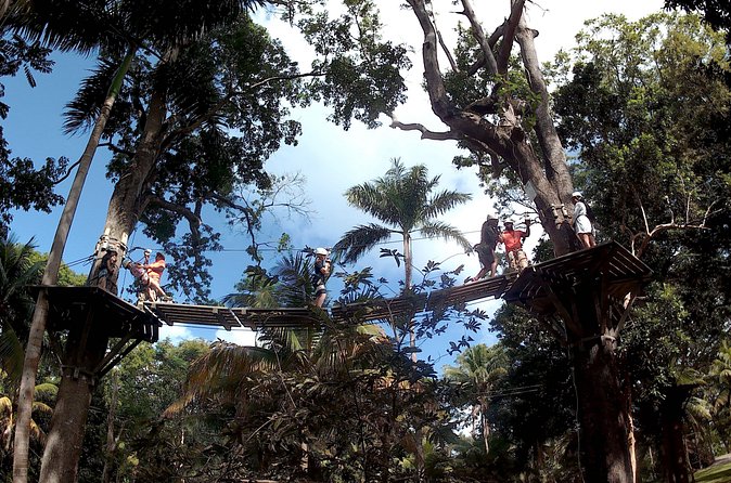 Zip Line over the Dunns River Falls - What to Pack and Wear for Jamaica Zipline Weather
