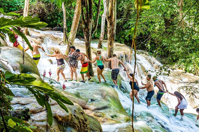 Zipline, Dunn’s River Falls, Bamboo Rafting & Horseback Ride Tour - Key highlights at a glance