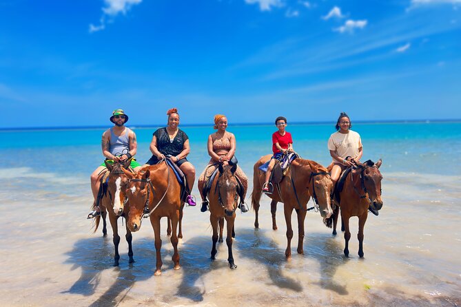 Zipline, Dunn’s River Falls, Bamboo Rafting & Horseback Ride Tour - White River bamboo rafting from Lethe Village: calm water, built by hand