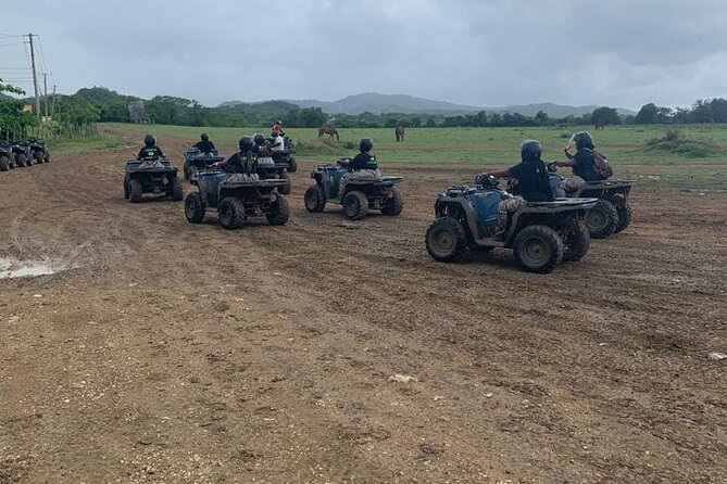 Zipline, Horseback Ride, ATV and Catamaran from Montego Bay - ATV Quad Ride: License Reality and Countryside Views